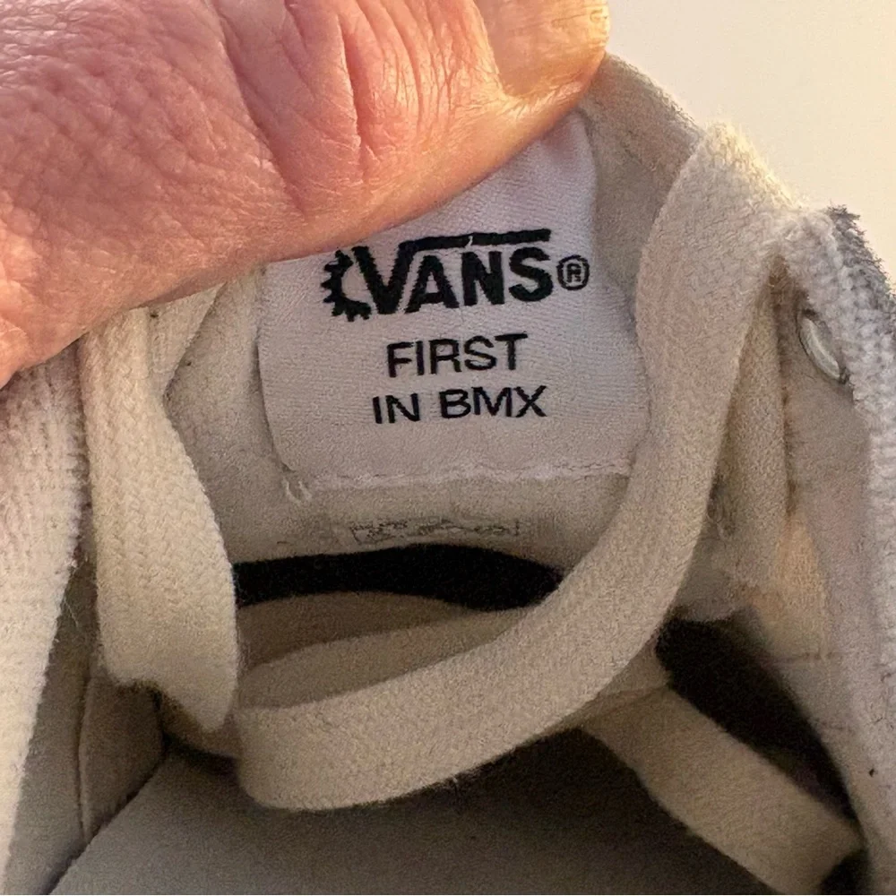Vans Casual Shoes White‎ Bone Suede Sneakers US Size Men 6.5 Women 8 500264 BMX